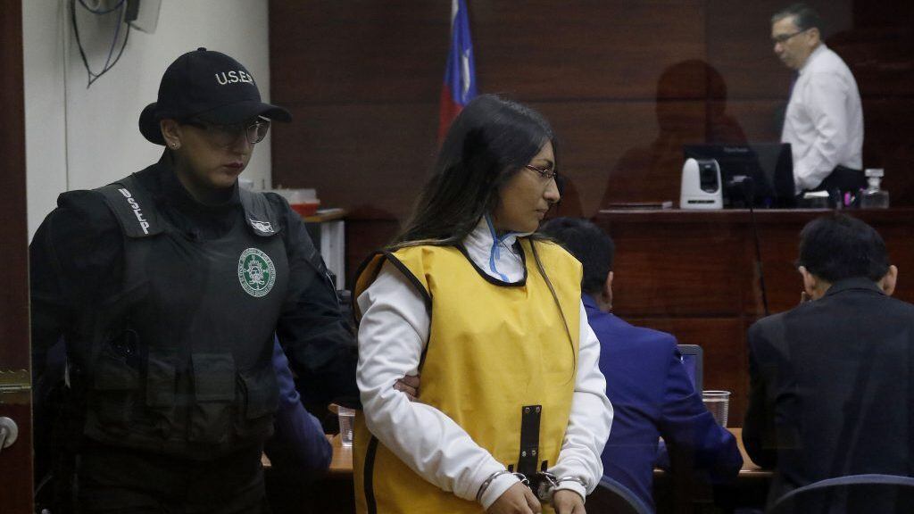07 DE MAYO DE 2019/VIÑA DEL MARAlegatos de replica en el juicio oral contra Johanna Hernandez y Francisco Silva, por el crimen del profesor Nibaldo Villegas.
FOTO: LEONARDO RUBILAR CHANDIA/AGENCIAUNO