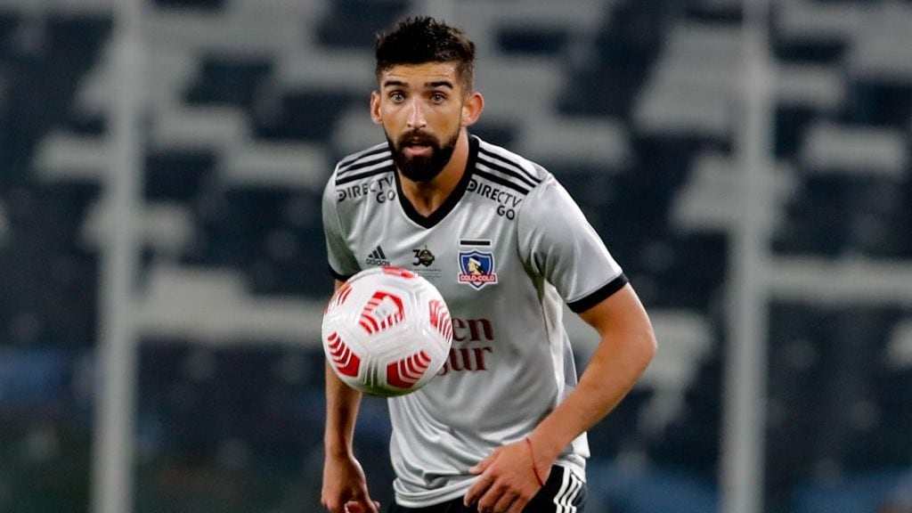 6 de Junio del 2021/SANTIAGOEmiliano Amor ,durante el partido valido por la décima fecha del Campeonato Nacional AFP PlanVital 2021, entre Colo Colo vs Deportes La Serena, disputado en el Estadio Monumental.
FOTO:FRANCISCO LONGA/AGENCIAUNO