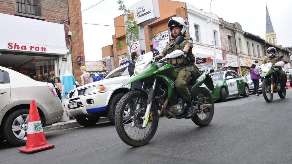 Motoristas de Carabineros