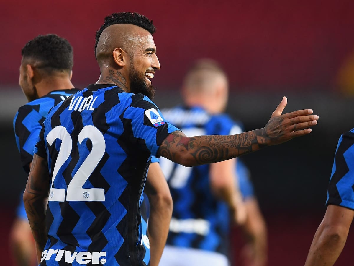 Inter de Milán publicó «goleador» desafío entre Alexis Sánchez y Arturo Vidal