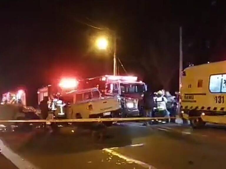 Fatal accidente de tránsito dejó tres personas fallecidas y cuatro heridas en el Maule