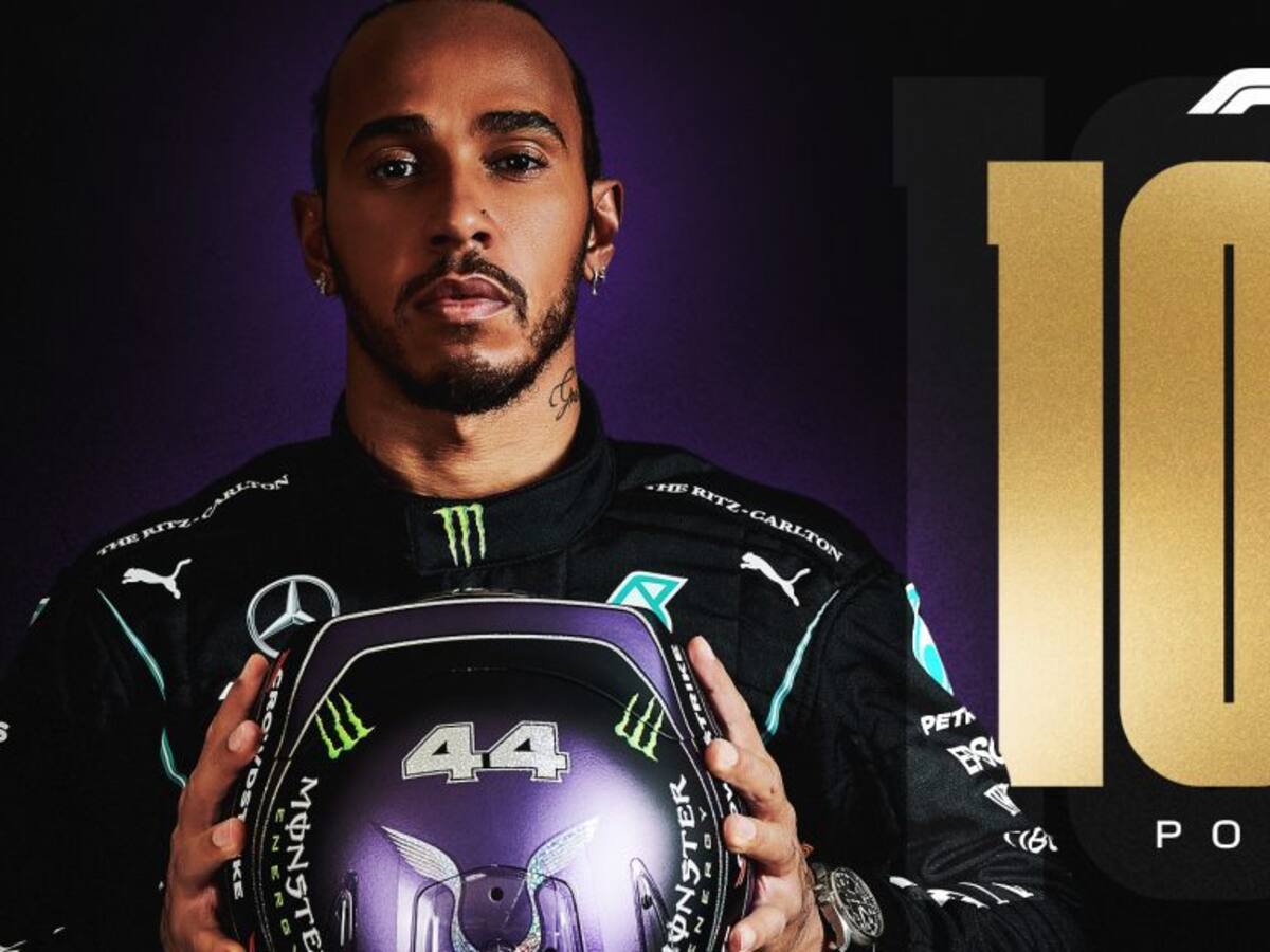 Histórico: Lewis Hamilton alcanzó su pole número 100 en la Fórmula 1