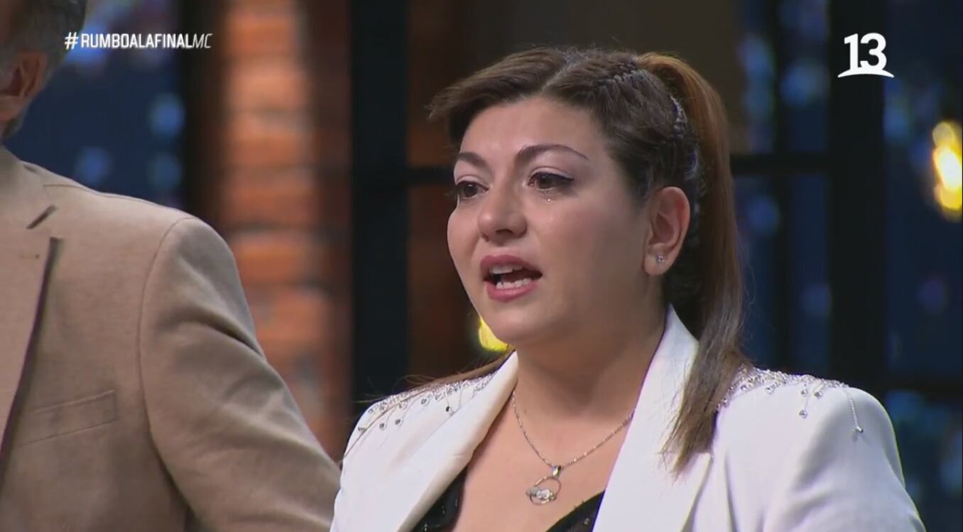 Me dejan sin palabras: Chef Fernanda se emocionó en capítulos finales de MasterChef Celebrity Chile