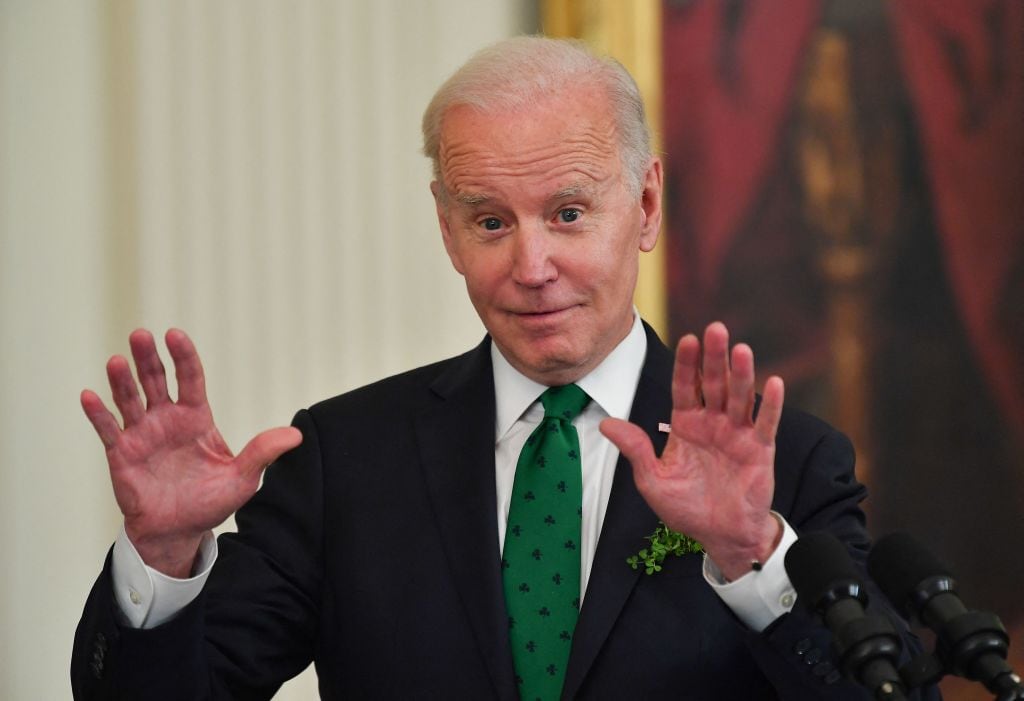 El presidente de EEUU Joe Biden durante un evento en la Casa Blanca
