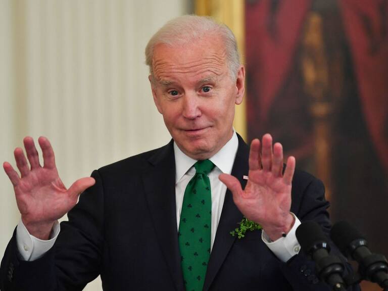 El presidente de EEUU Joe Biden durante un evento en la Casa Blanca