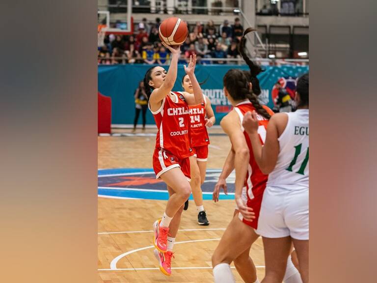 La Roja del Básquet suma su segundo triunfo en el Sudamericano Femenino