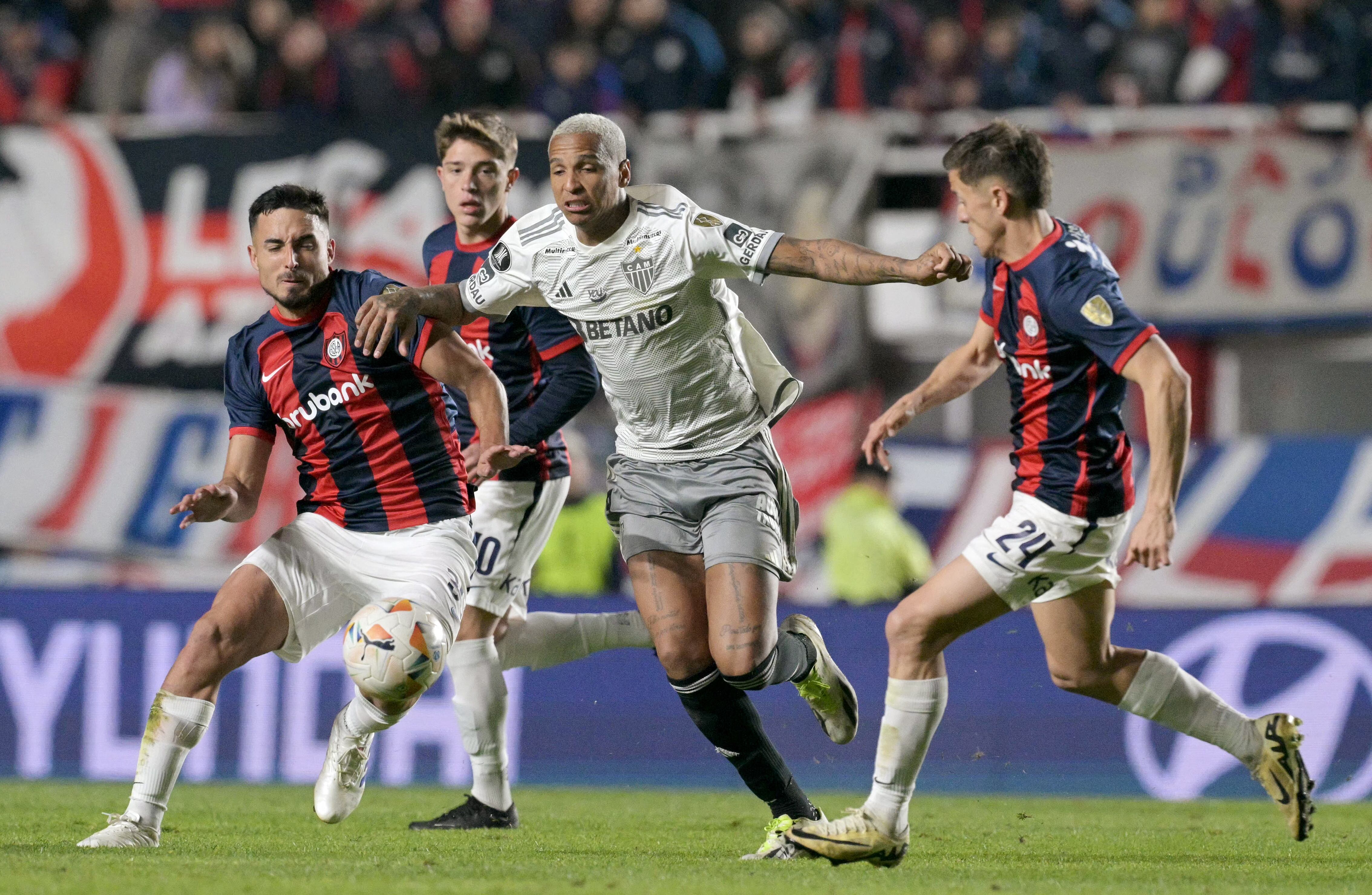 San Lorenzo y Atlético Mineiro repartieron honores por los 8vos de final de la Copa Libertadores | Getty Images