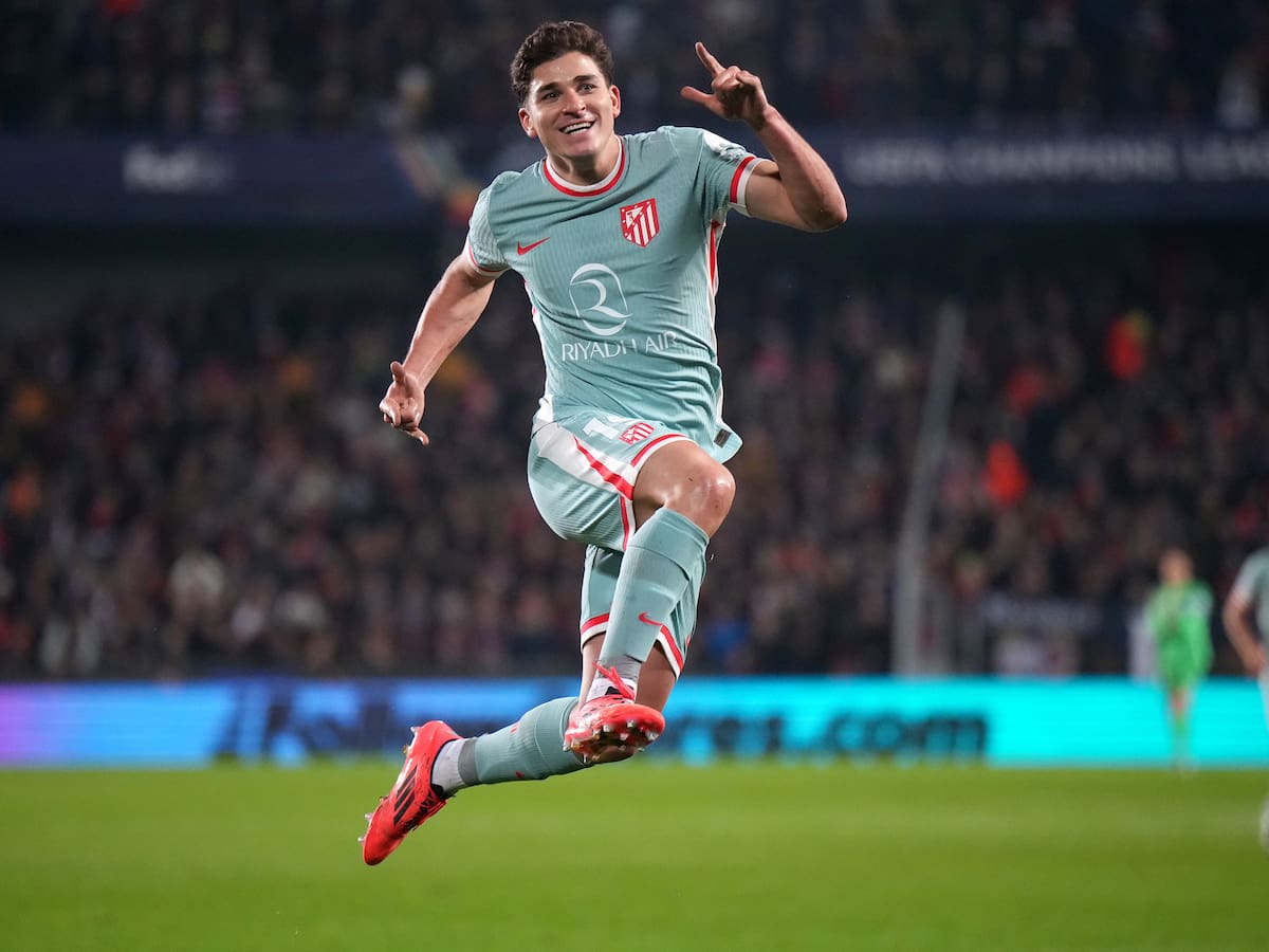 Atlético de Madrid acaricia los octavos de Champions con Julián Álvarez como héroe ante el Bayer Leverkusen