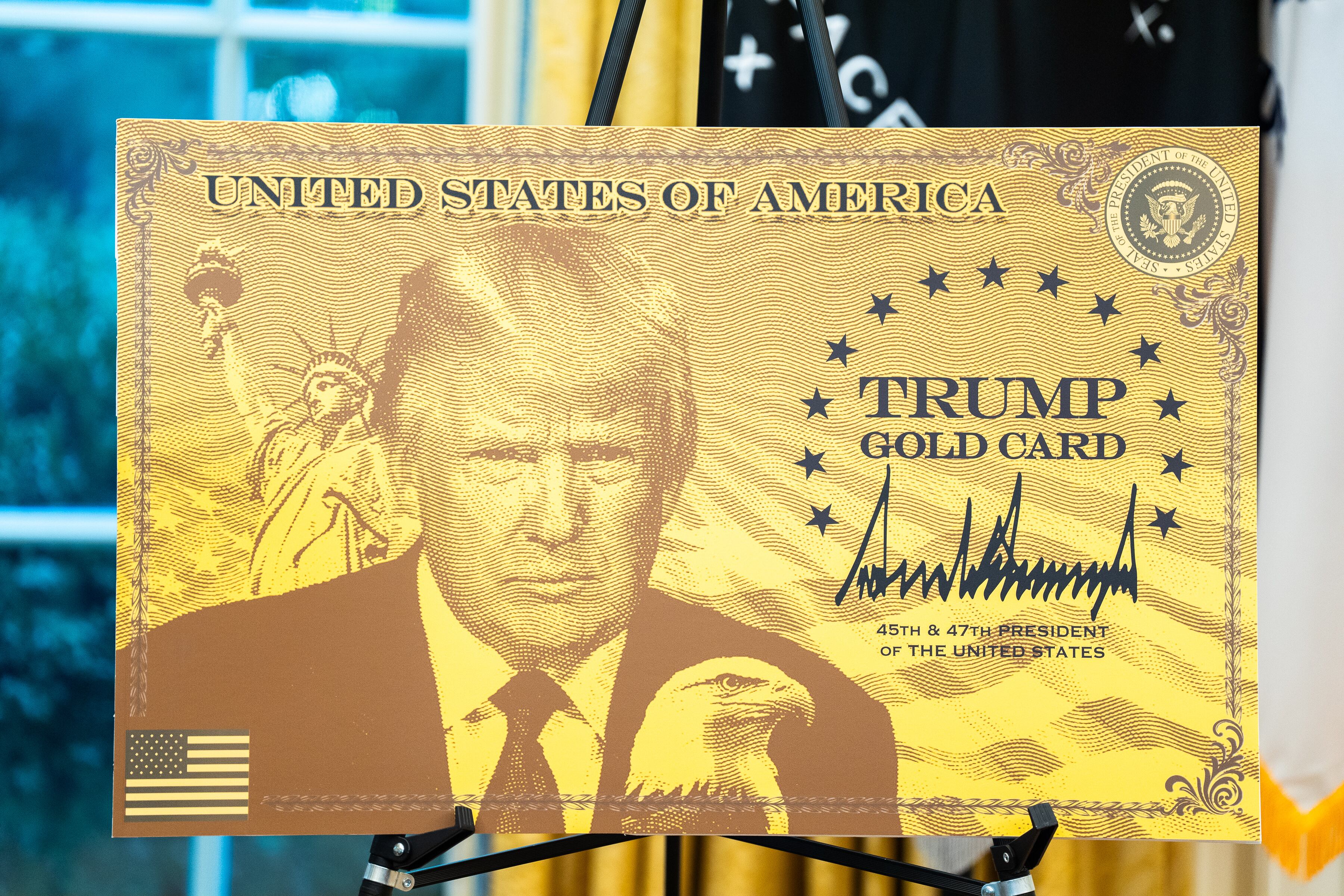 Donald Trump - Gold Card