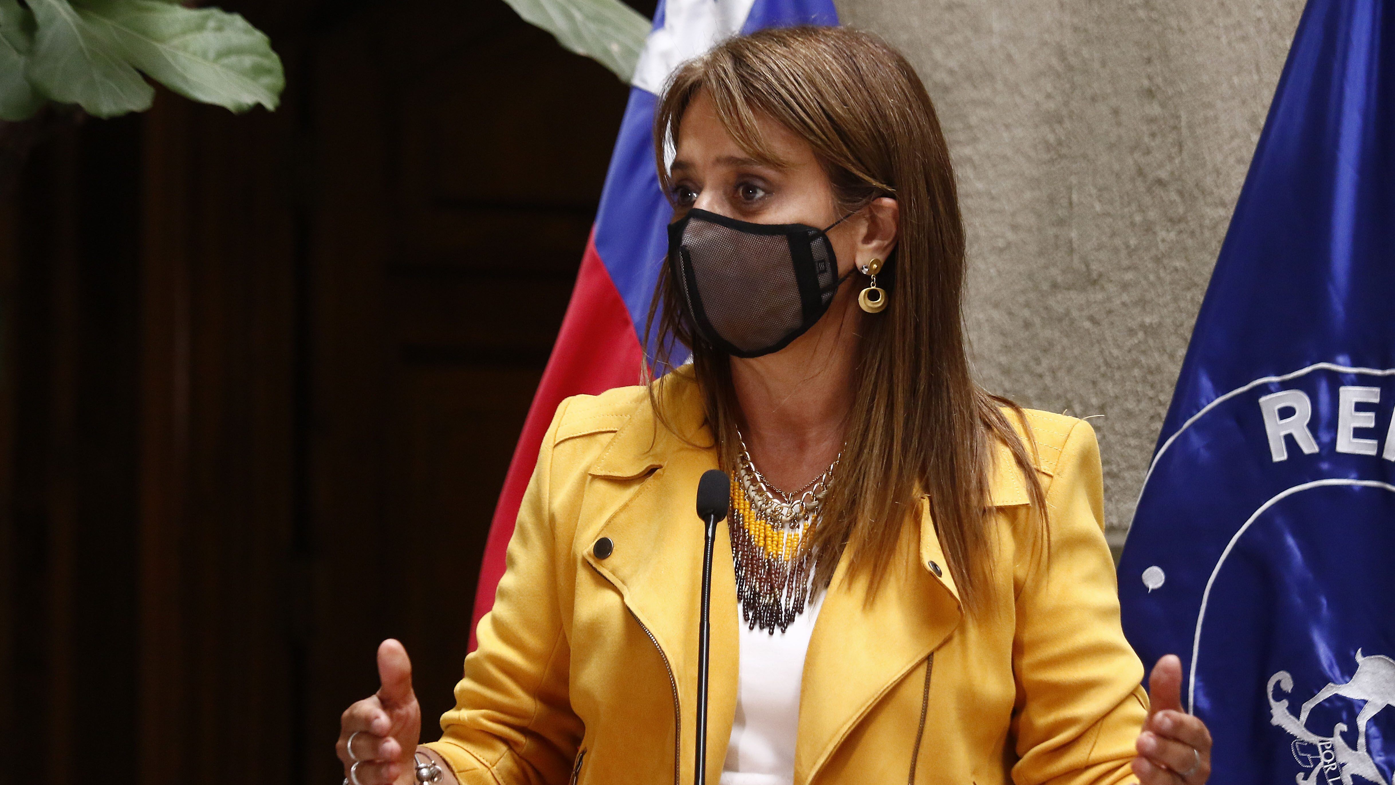 02 DE MARZO DE 2021/VALPARAISOLa senadora Jacqueline van Rysselberghe ofrece un punto de prensa en el Senado.
FOTO: LEONARDO RUBILAR CHANDIA/AGENCIAUNO