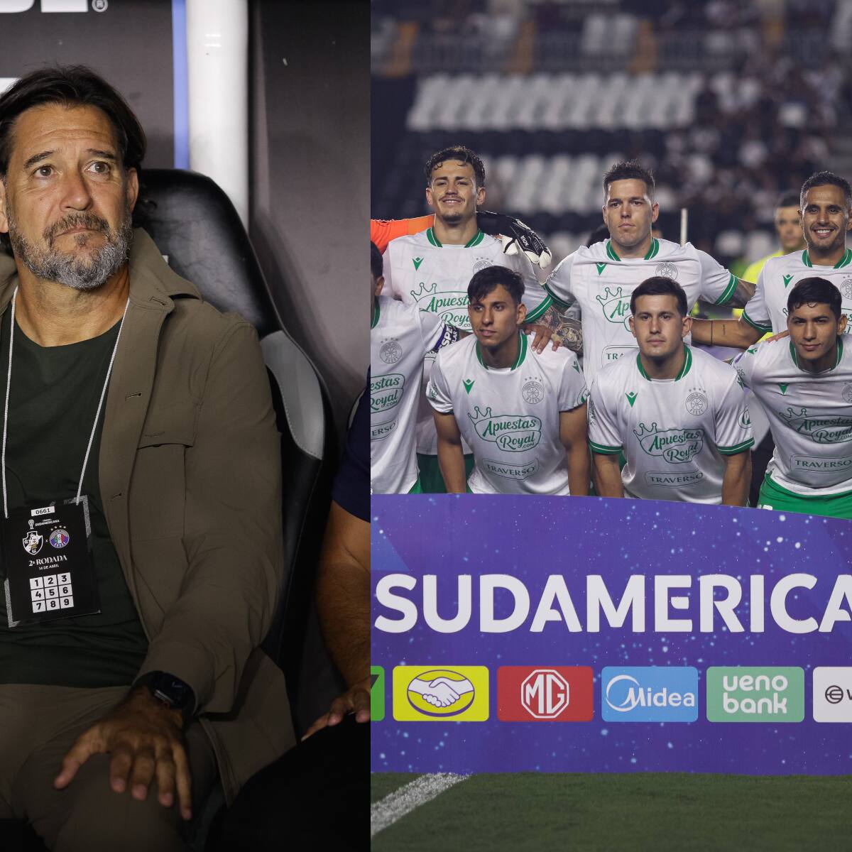 “Una falta de respeto”: el gesto del DT de Audax que enfureció a los hinchas tras la eliminación en la Sudamericana
