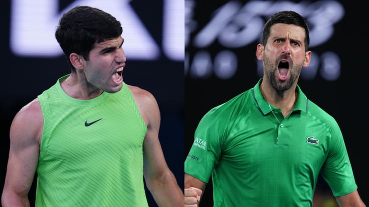 Tras batallas de cinco sets: Alcaraz y Djokovic se citan en la gran final del Abierto de Australia 2026