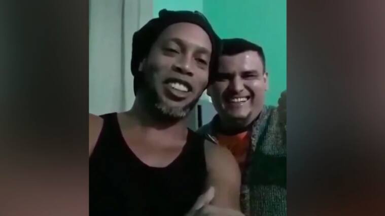 Ronaldinho en la cárcel