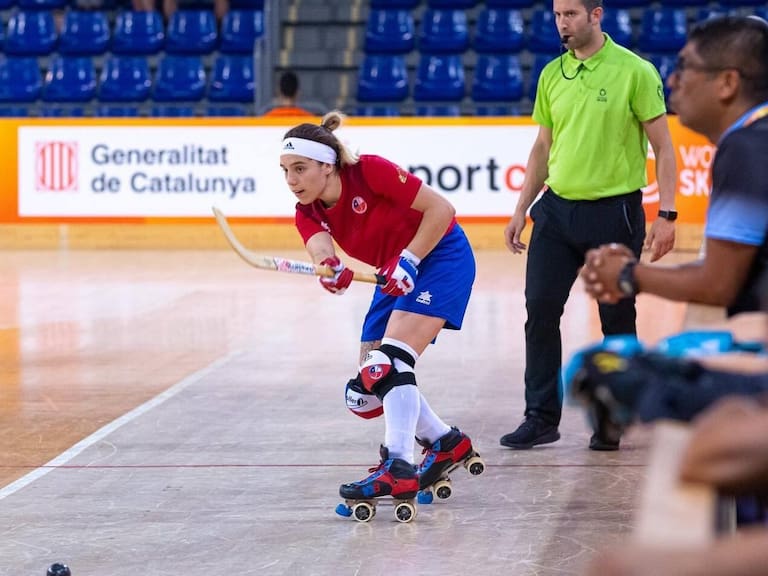 Macarena Ramos, seleccionada de hockey patín chilena: «Nuestro deporte es poco valorado en Chile, aunque hemos ganado cosas importantes»