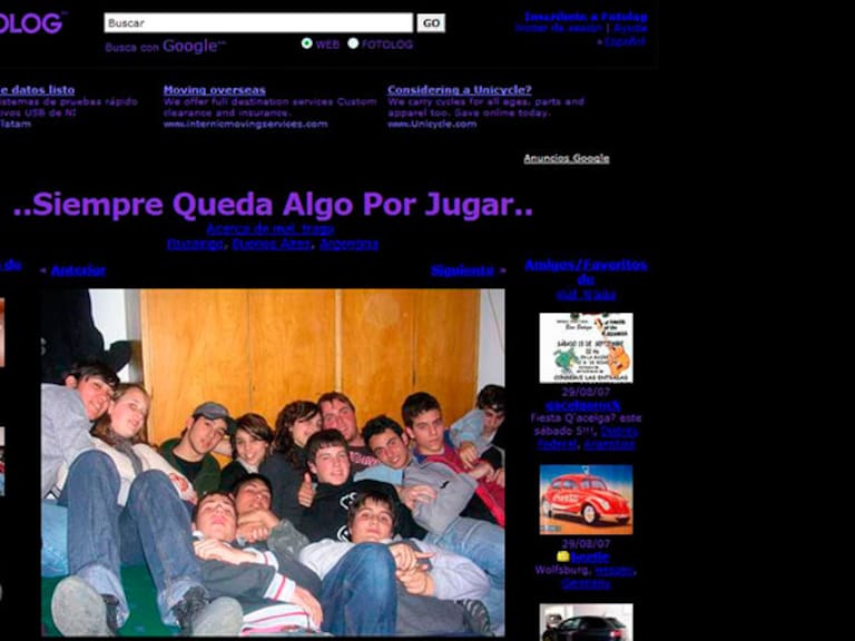 ¿Fotolog en pleno 2024?: revelan cómo recuperar las fotografías publicadas en la plataforma