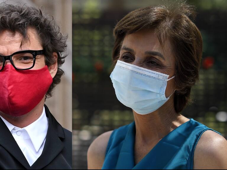 Pedro Pascal y Paula Daza