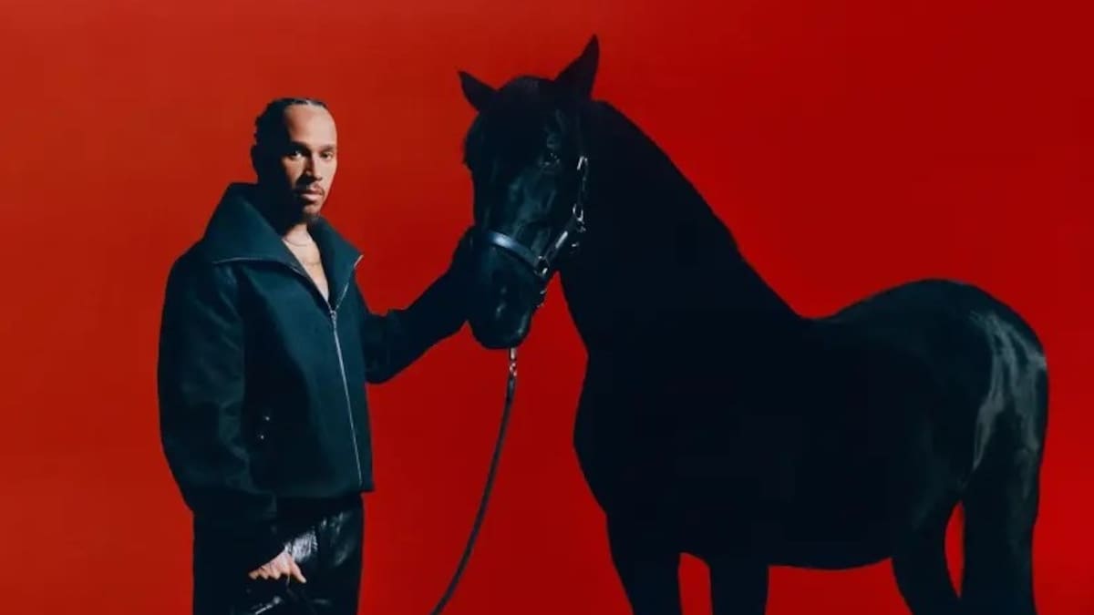 “Horse power”: La espectacular portada de Lewis Hamilton en la revista Time
