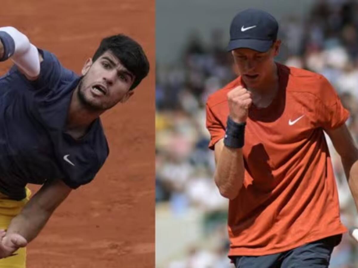 Carlos Alcaraz y Jannik Sinner abrirán los fuegos con una semifinal soñada en Roland Garros 2024