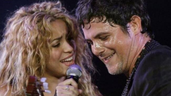 Shakira y Alejandro Sanz