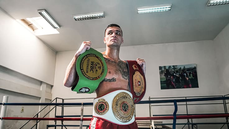 “El Ruso” Cherkashyn peleará en Puente Alto por el título latinoamericano del Consejo Mundial de Boxeo