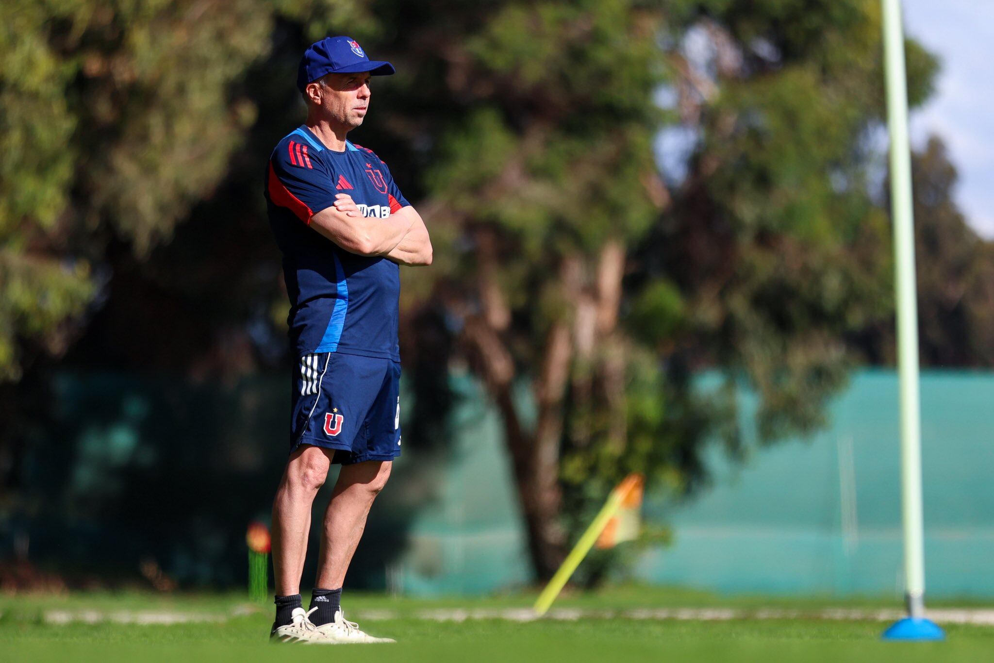 Gustavo Álvarez, entrenador de la Universidad de Chile