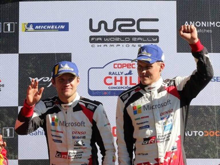 Ott Tänak se consagró como ganador del Rally Mundial disputado en Chile