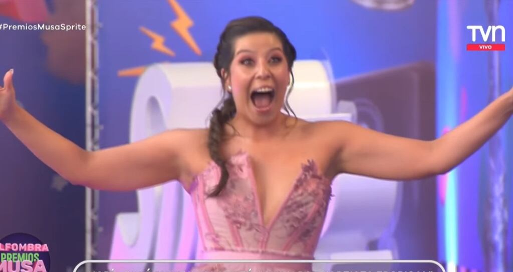María José Quintanilla en Premios MUSA Sprite 2023