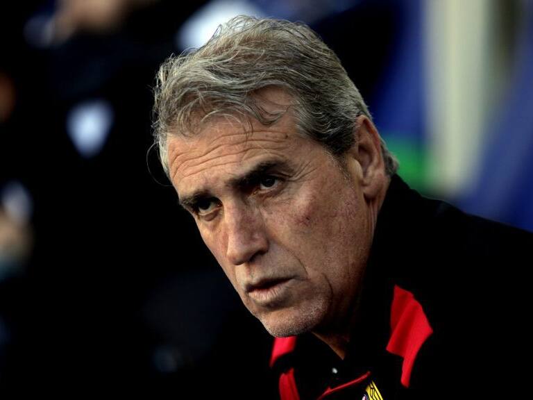 28 de Agosto 2016/CONCEPCIONEl entrenador Jorge Pellicer durante el partido por la quinta fecha del Campeonato Nacional de Apertura 2016/2017 entre Universidad de Concepcion vs Audax Italiano jugado en el Estadio Ester Roa Rebolledo
FOTO:JUAN GONZALEZ/AGENCIAUNO