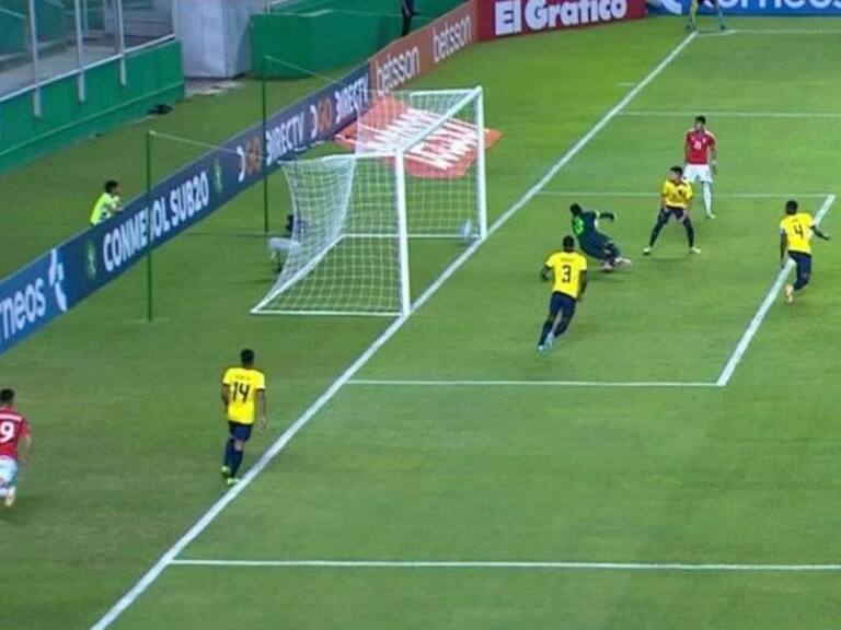 ¡No hay VAR! Juez del partido no cobró un claro gol de Chile sobre Ecuador en el Sudamericano Sub 20