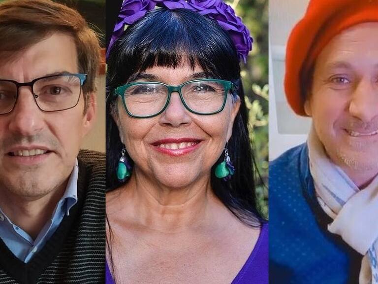 Daniel Stingo, Malucha Pinto y Juan Pablo Sáez