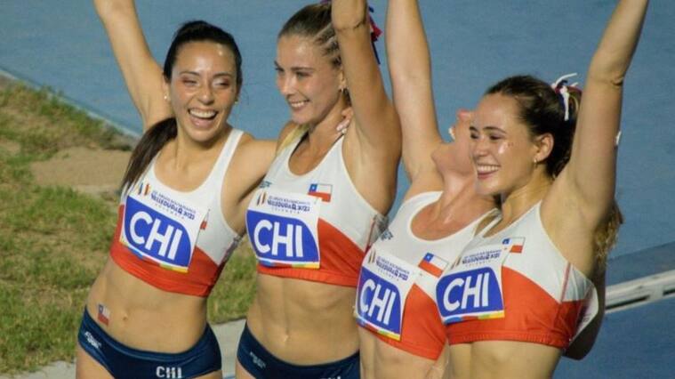 María Ignacia Montt y el balance de la posta 4x100 en Juegos Sudamericanos: "Queríamos correr un poquito más rápido, pero seguimos avanzando"