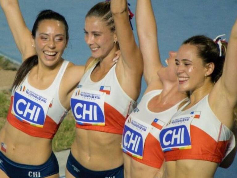 María Ignacia Montt y el balance de la posta 4x100 en Juegos Sudamericanos: "Queríamos correr un poquito más rápido, pero seguimos avanzando"