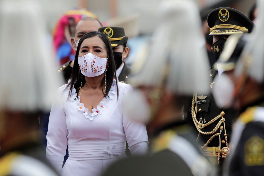 La destituida presidenta del congreso ecuatoriano Guadalupe Llori