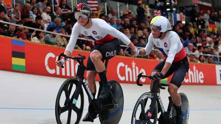 El desahogo de la última dupla nacional en competir en el Mundial de Ciclismo Pista: “Ojalá Chile se ponga las pilas y nos comience a apoyar más”