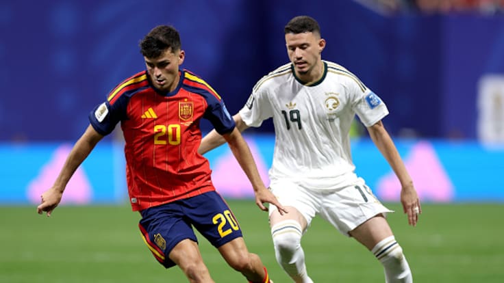 España domina el partido ante Arabia Saudita en el Mundial 2026