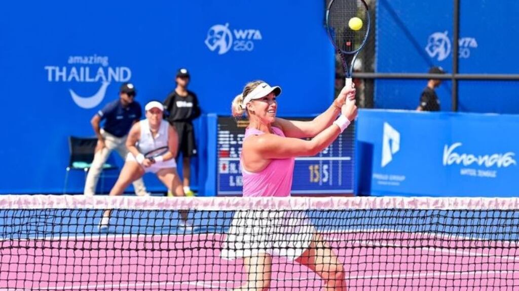 Alexa Guarachi supera el debut en los dobles del WTA 250 de Tailandia