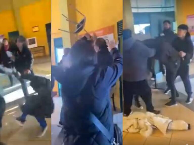 Apoderados protagonizan violenta pelea en colegio de Quilpué: habían sido citados por riña entre sus hijos