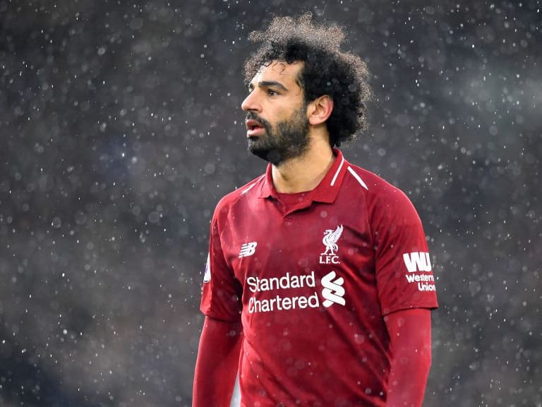 LONDON, ENGLAND - MARCH 17: Mohamed Salah of Liverpool  looks on during the Premier League match between Fulham FC and Liverpool FC at Craven Cottage on March 17, 2019 in London, United Kingdom. (Photo by Michael Regan/Getty Images)