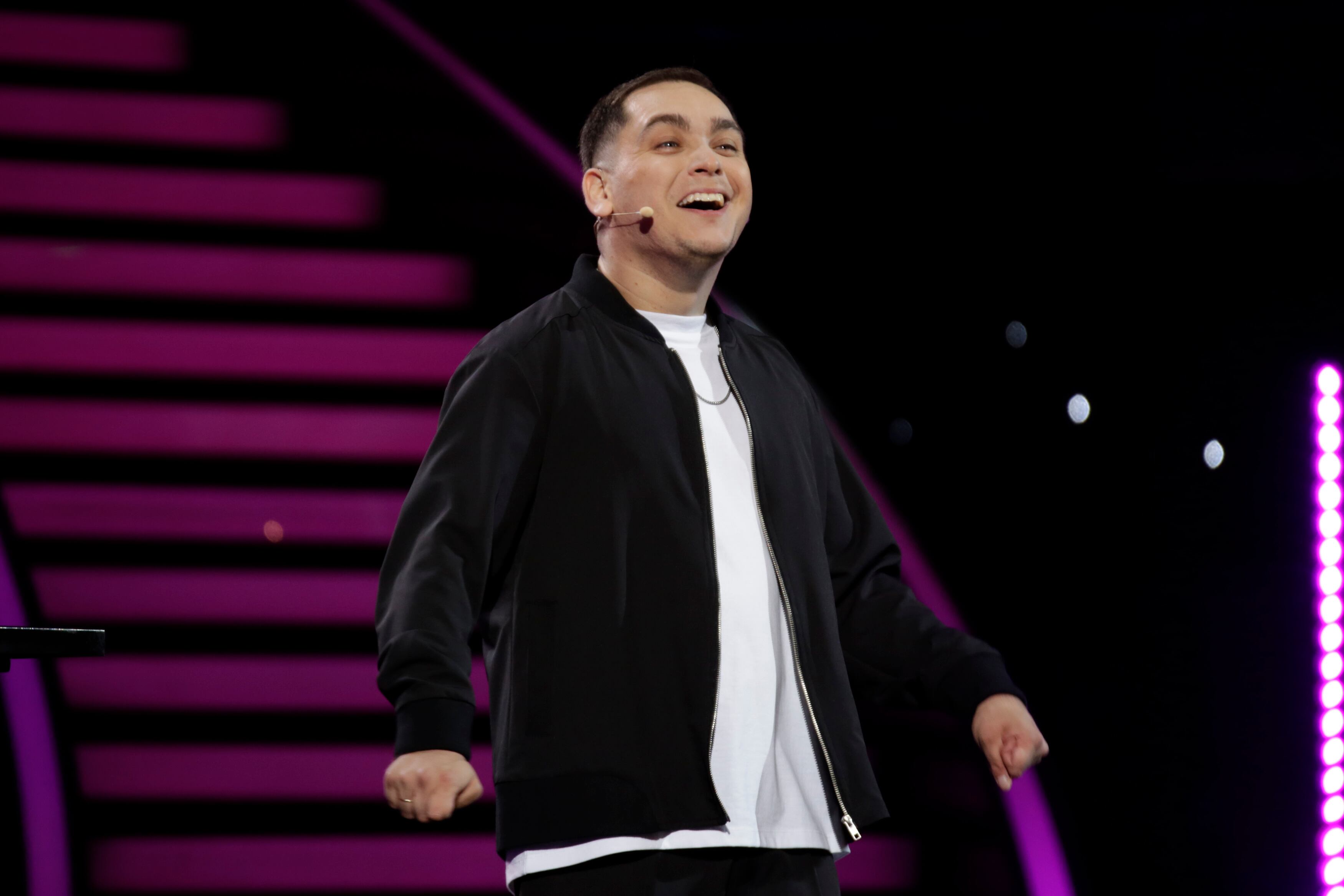 28 DE FEBRERO DE 2024 / VIÑA DEL MAR
El humorista, Lucho Miranda, se presenta durante la cuarta noche del LXIII Festival Internacional de la Canción de Viña del Mar desde la Quinta Vergara.
FOTO: FRANCISCO VICENCIO /AGENCIAUNO