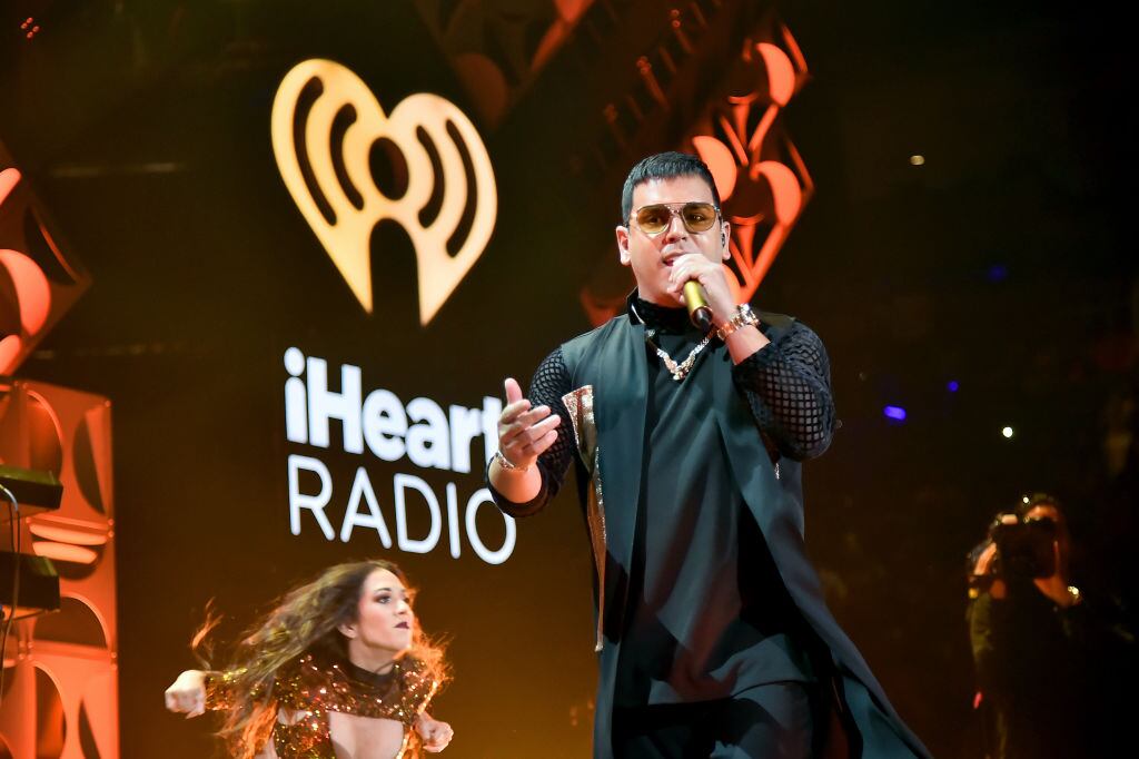 MIAMI, FLORIDA - NOVEMBER 02: Tito El Bambino performs onstage at the 2019 iHeartRadio Fiesta Latina at AmericanAirlines Arena on November 2, 2019 in Miami, Florida. (Photo by Theo Wargo/Getty Images for iHeartRadio)