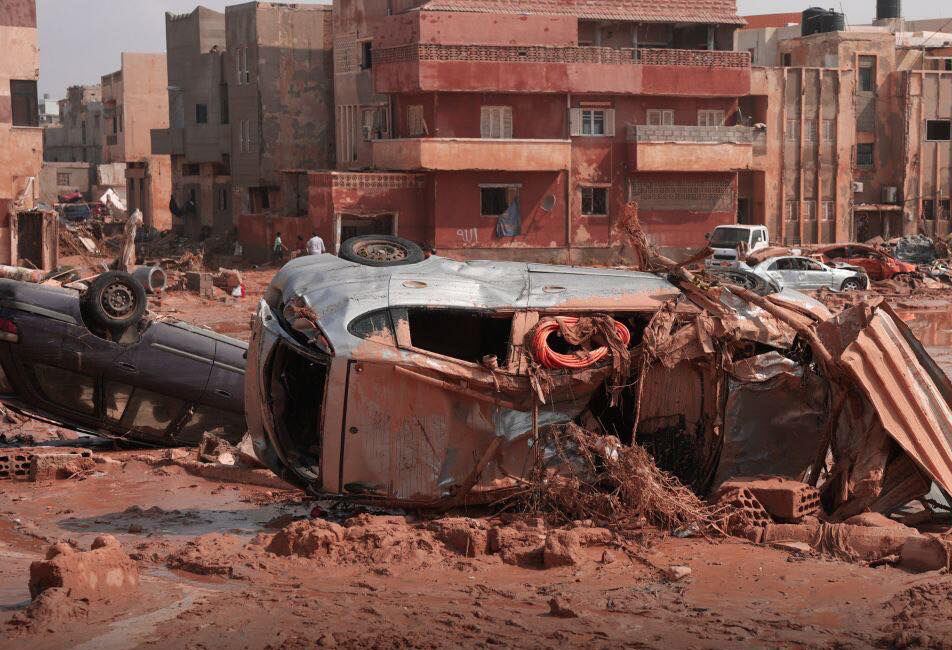 Tormenta Daniel provoca graves destrozos en la localidad de Derna en Libia