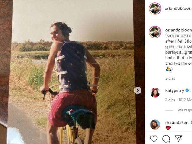 Instagram Orlando Bloom.