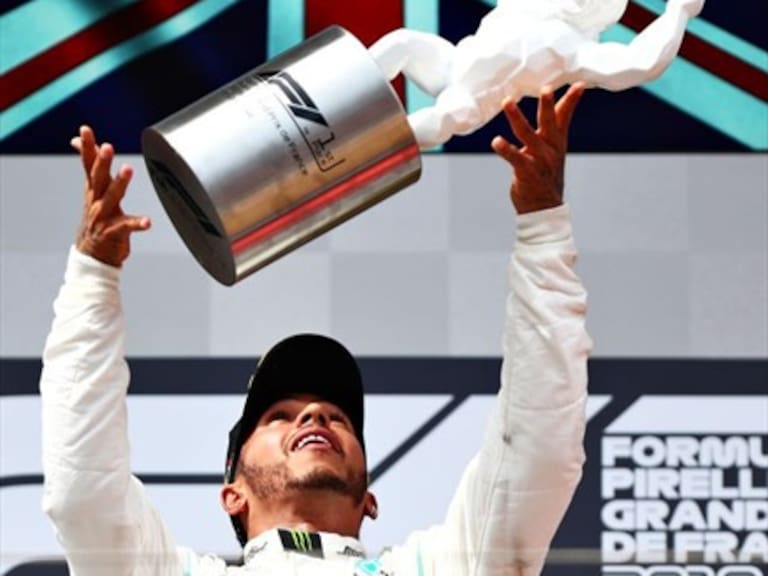 Lewis Hamilton no encuentra rival y se quedó con el Gran Premio de Francia de Fórmula 1