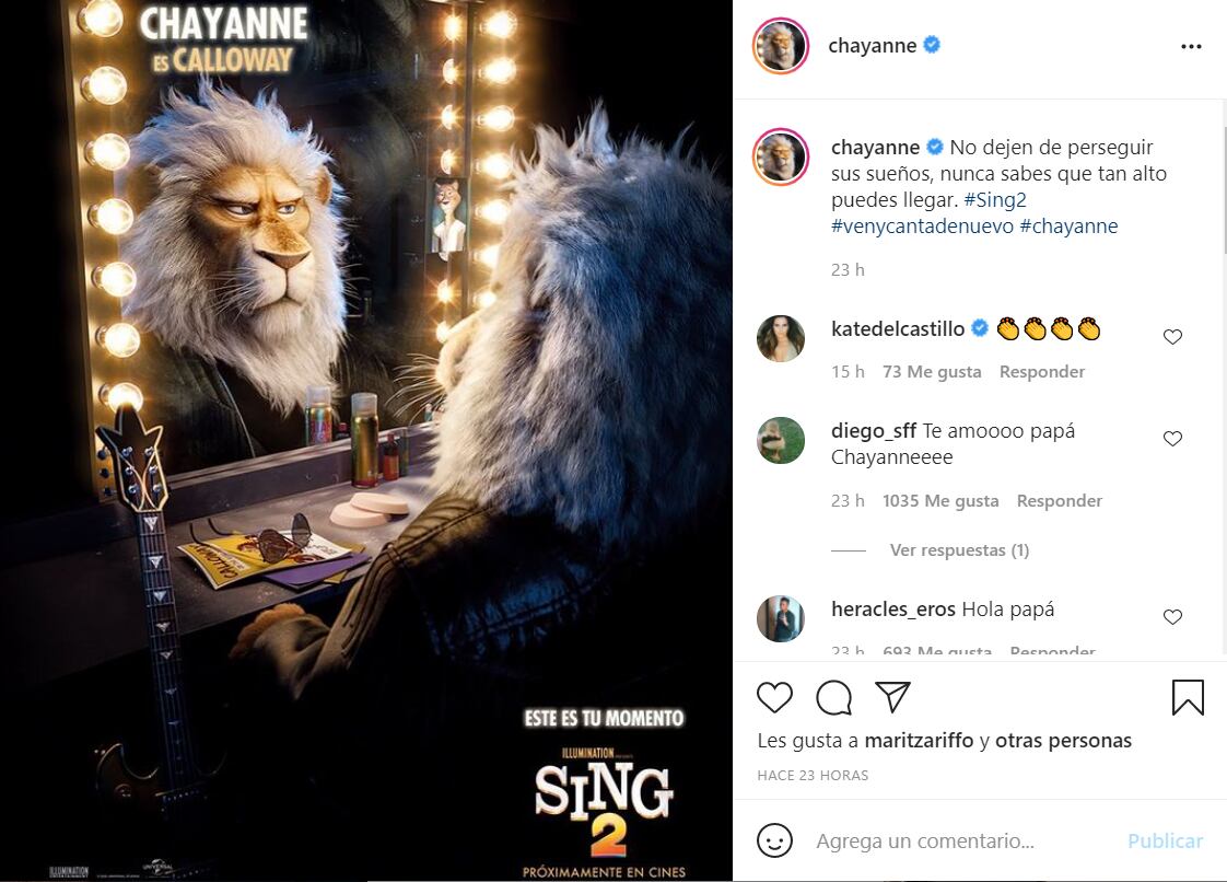 Chayanne en Sing 2