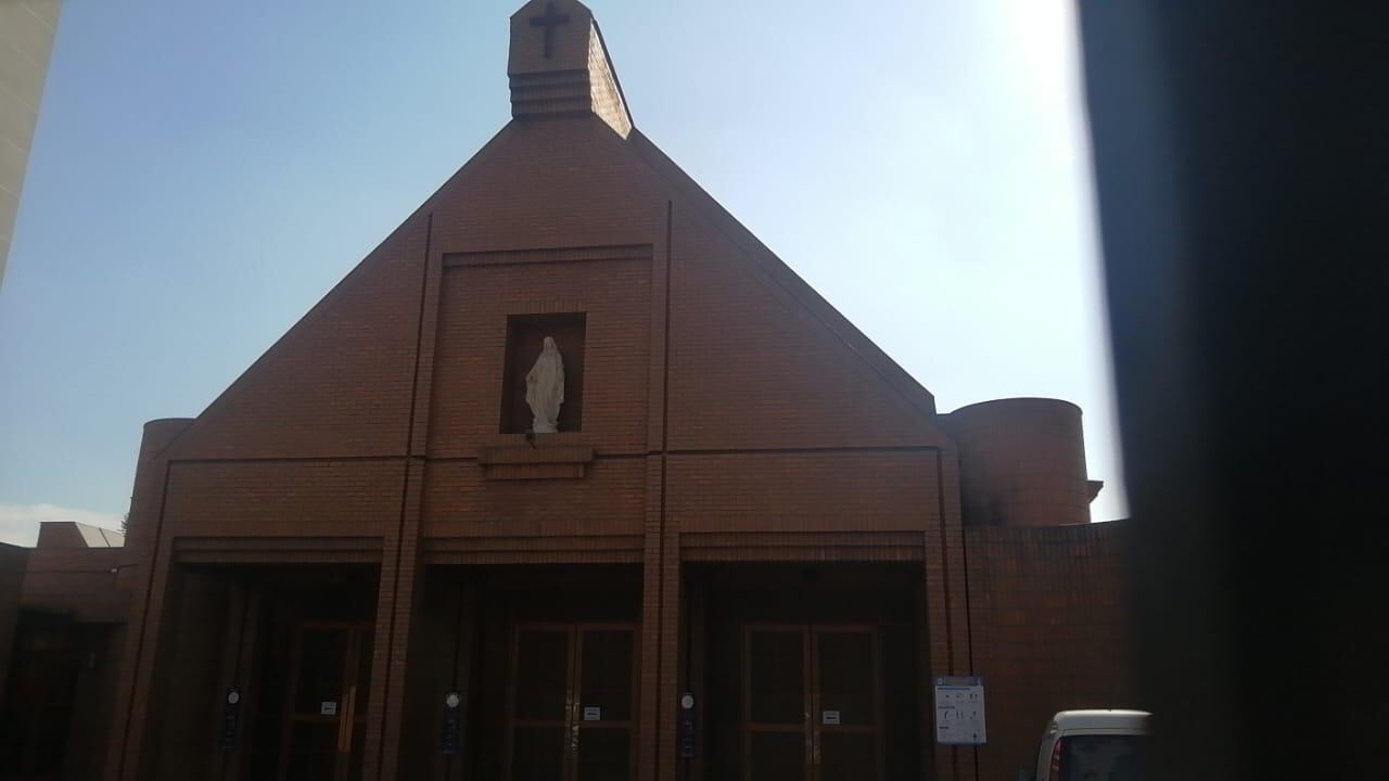 Iglesia donde se produjo la detención