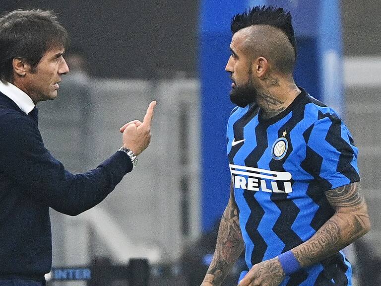 Antonio Conte valoró esfuerzo de Vidal: «Lo hemos exprimido como un limón»