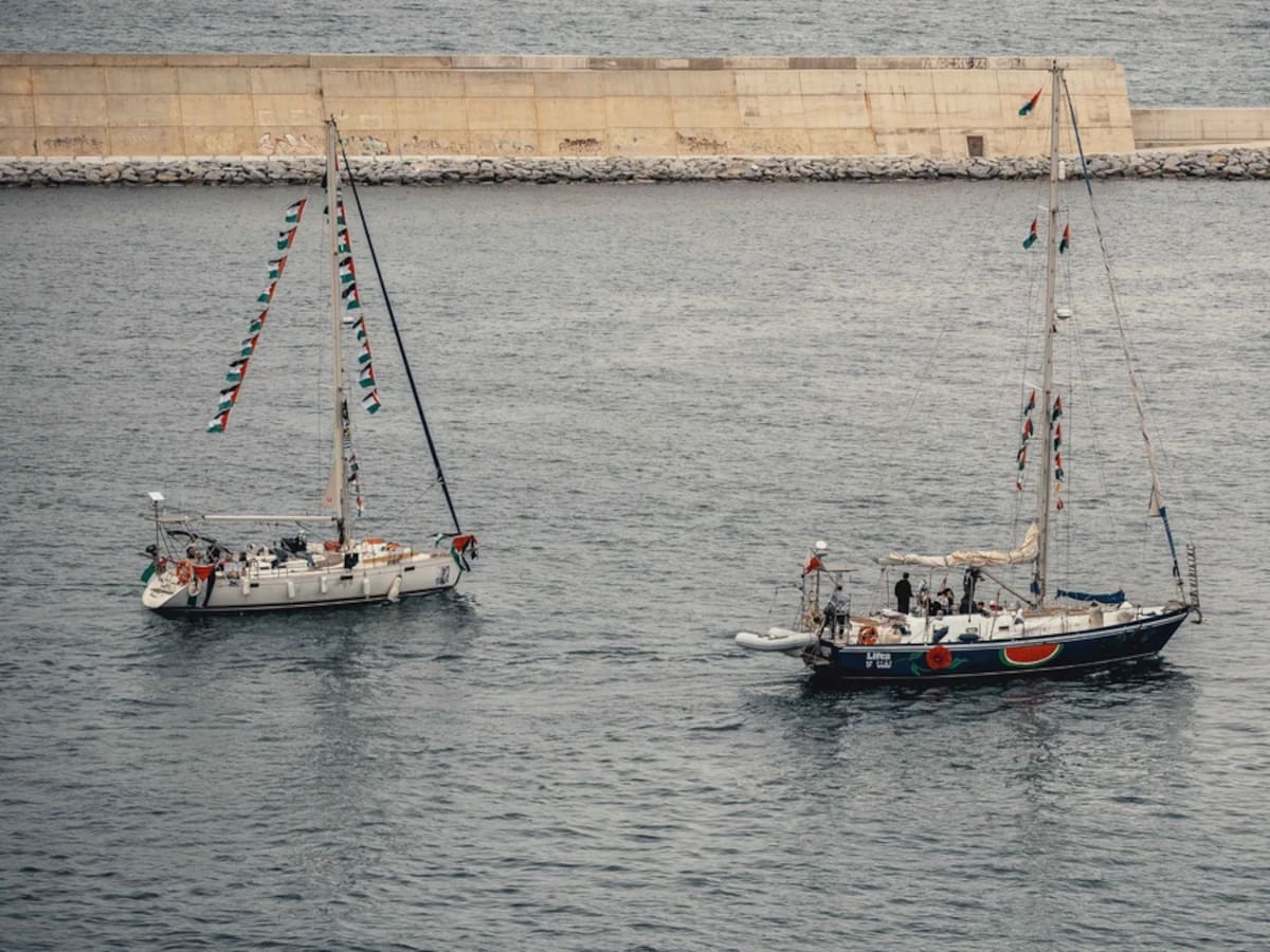 Interceptan flotilla humanitaria rumbo a Gaza: embarcación con chilena Carolina Eltit fue retenida por Israel