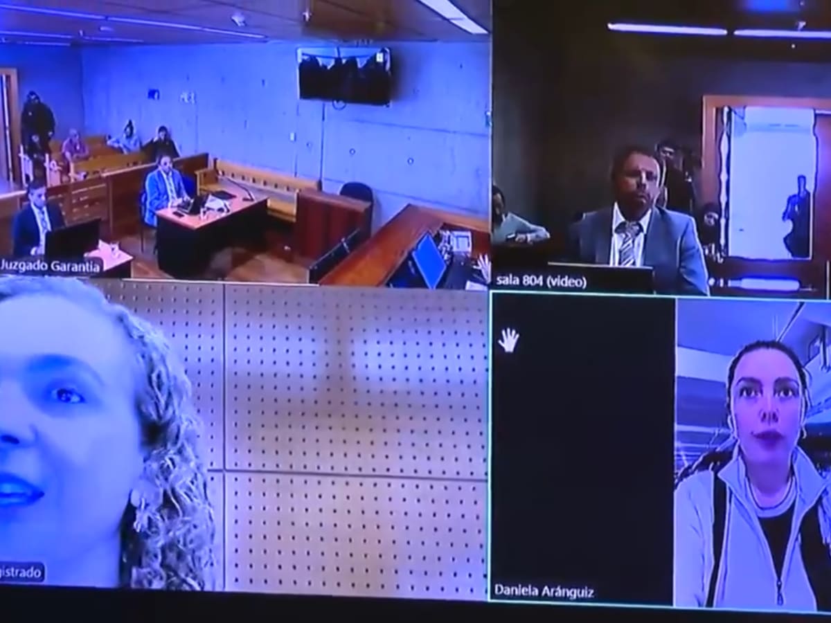 “No le estoy preguntando”: jueza pierde la paciencia con Daniela Aránguiz en plena audiencia