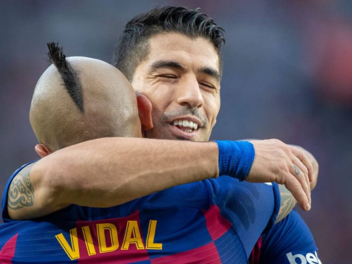 Luis Suárez también despidió a Arturo Vidal: «Un placer haber compartido con un crack de jugador como sos»
