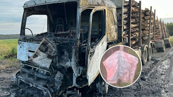 Ataque incendiario en La Araucanía deja un camión quemado: hallan lienzo dejado por una ORT de la CAM